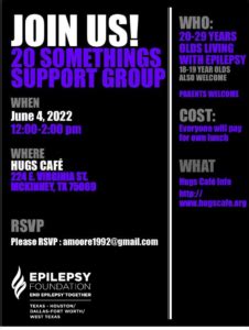 Epilepsy Support Groups by Epilepsy Foundation Texas