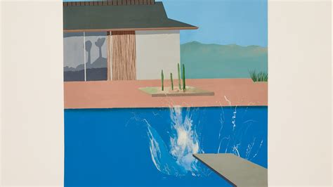 David Hockney's "The Splash" has sold for a dizzying price | Vogue Paris