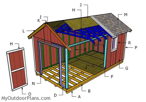 Building an outdoor storage shed | MyOutdoorPlans