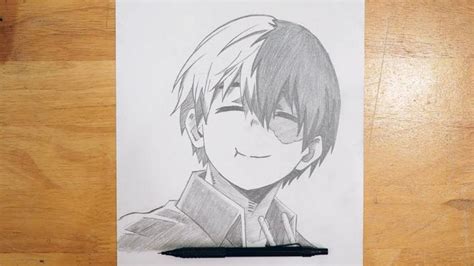 25 Easy Todoroki Drawing Ideas - How to Draw Todoroki