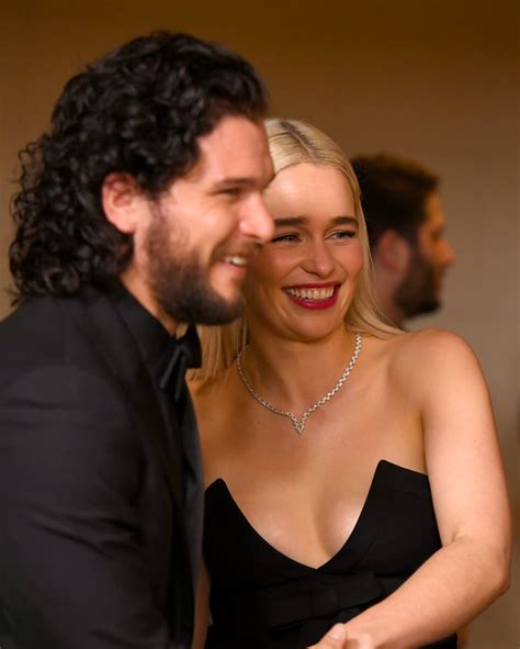 Pictured: Kit Harington and Emilia Clarke | Best Candid Pictures From ...