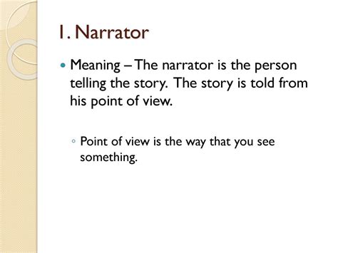 Narrator and Voice Who’s Talking?. - ppt download