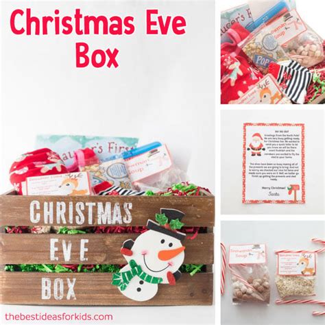 Christmas Eve Box - DIY Ideas and Free Printables