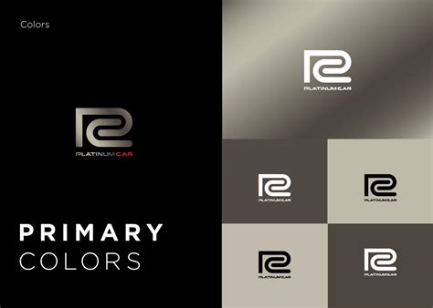 Platinum logo on Behance