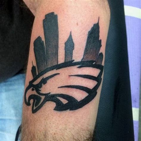 30 Philadelphia Eagles Tattoo Designs For Men - NFL Ink Ideas