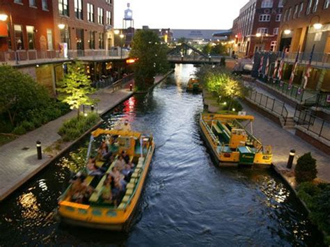 The Bricktown Canal is a man-made canal which is located in the historic Bricktown dist… (With ...