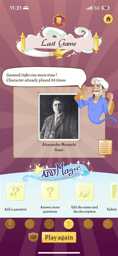 my rarest character : r/Akinator