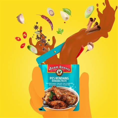 Ayam Brand Pes Rendang / Rendang Paste 180G | Lazada