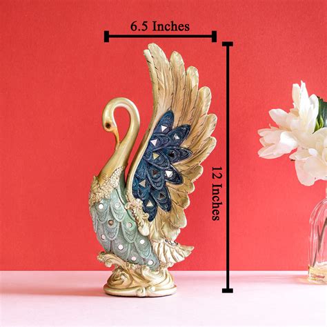 Buy Magical Swan Decorative showpiece | Dekor Company