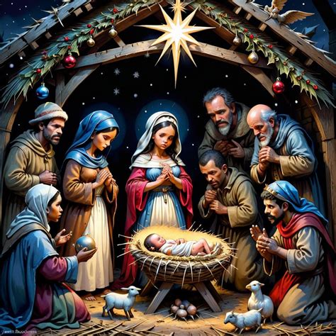 christmas nativity (Christmas in Venezuela) - AI Generated Artwork ...