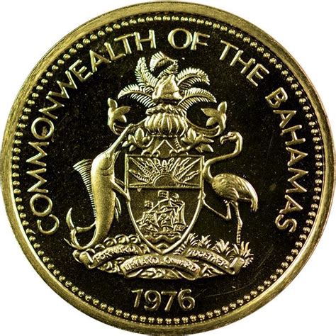 One Cent (Brass), Coin Type from Bahamas - Online Coin Club