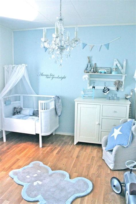 Baby boy blue nursery