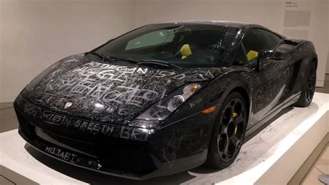 Lamborghini Gallardo Keyed In The Name Of Art