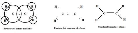 Electron dot structure of alkane, alkene, alkyne | Education solutions