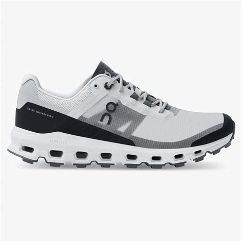 On Running Cloud Shoes Women's Cloudvista-Glacier | Black [Cloudglacier ...