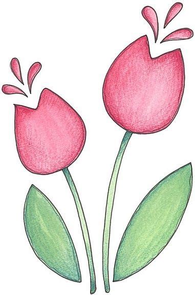 primavera | Flower drawing, Flower doodles, Flower art