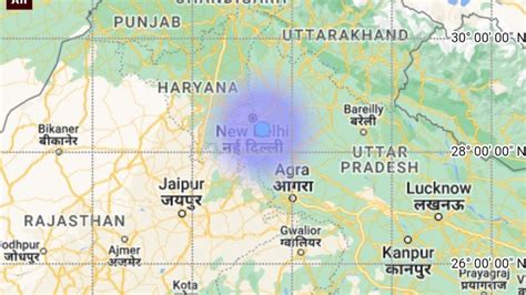 Strong Earthquake Tremors Felt In Delhi-NCR; Visuals Surface