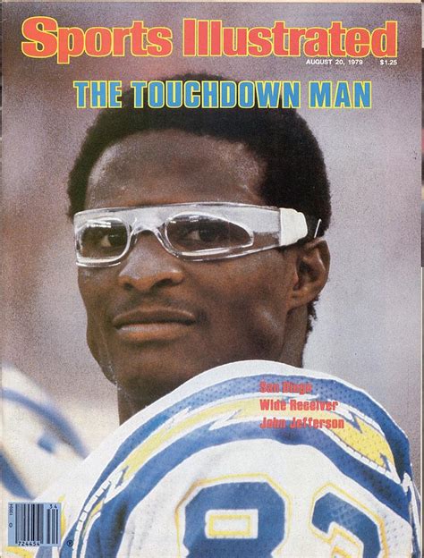 San Diego Chargers John Jefferson Sports Illustrated Cover Photograph ...