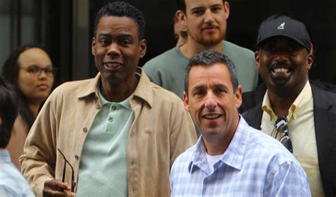 Adam Sandler & Chris Rock Pull Off the Dad Look for New Netflix Movie ...