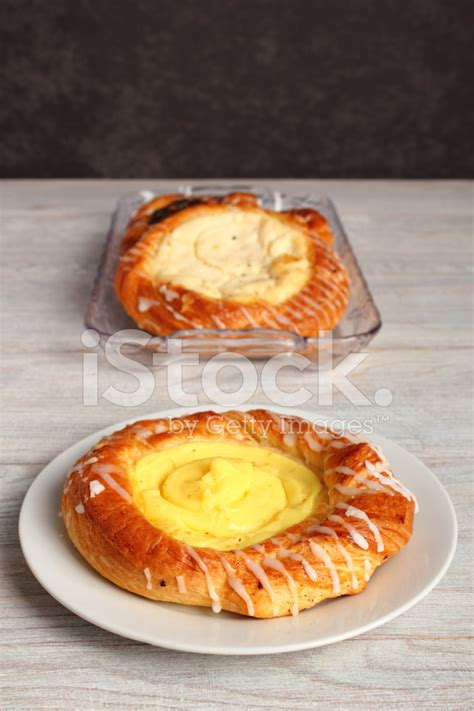 Danish Pastry With Custard Filling Stock Photo | Royalty-Free | FreeImages