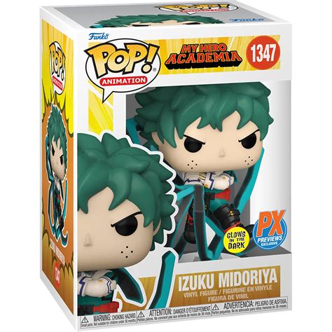 My Hero Academia Izuku Midoriya Blackwhip Glow-in-the-Dark Funko Pop ...