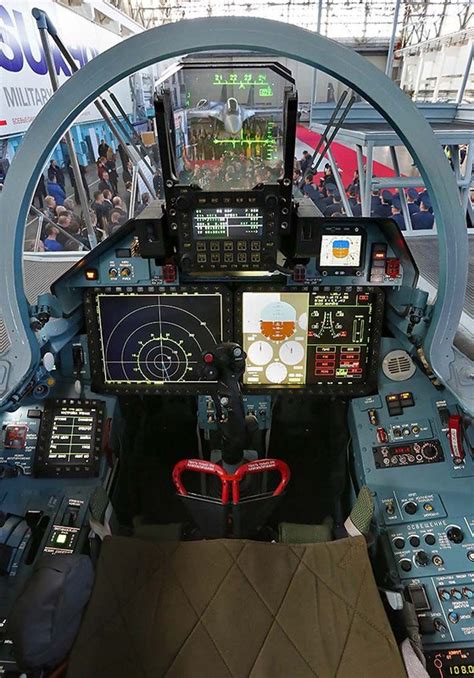 Su-35S Flanker-E Glass Cockpit – Russian Air Force | Fighter aircraft ...