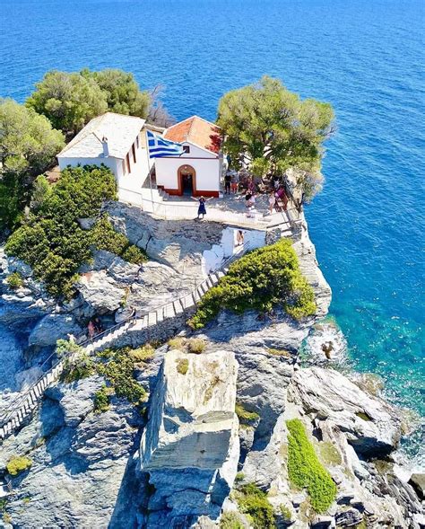 Mamma Mia Cliff, Skopelos 🇬🇷.... - Amazing photos in Greece | Facebook