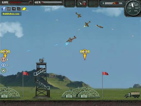 Bomber at War - Funny Car Games