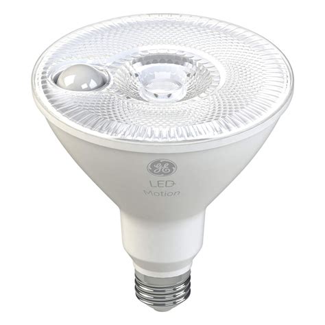 GE LED+ Motion LED Flood Light, Outdoor Light Bulb, Warm White, 90-Watt ...