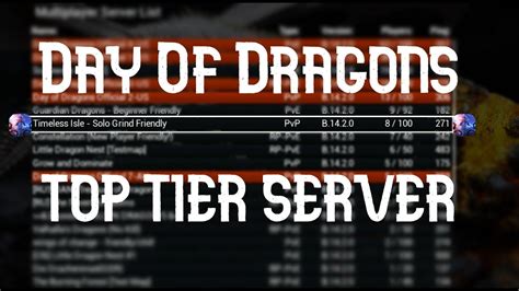 Day Of Dragons | Top Tier Server! - YouTube