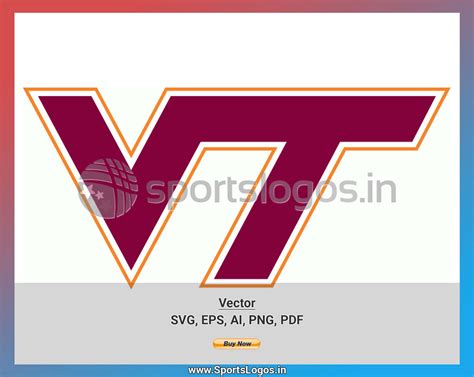 Virginia Tech Hokies - College Sports Vector SVG Logo in 5 formats ...