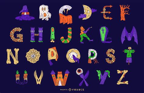 Halloween Alphabet Printables Halloween Wallpaper Gallery | Images and ...