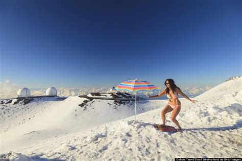 Snow On Hawaii's Big Island (PHOTOS) | HuffPost