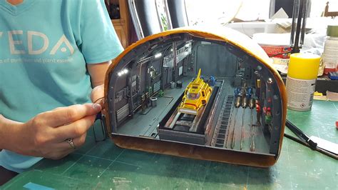 Studio scale 36" Thunderbird 2 pod interior | サンダーバード, Sf 背景, 雑学