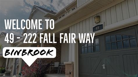 Introducing 49-222 Fall Fair Way Binbrook - The Loft Real Estate - YouTube