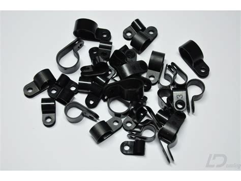 Cable Management Clips Black Mixed - 40 Pack - LD Cooling Computer Cases