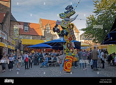 2023 Edinburgh Festival Fringe, Pleasance courtyard, Scotland, UK Stock Photo - Alamy