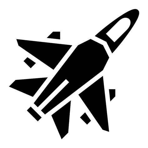 Jet Fighter Vector SVG Icon - SVG Repo