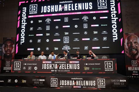 Anthony Joshua vs. Robert Helenius: Who are fighting in the Anthony ...