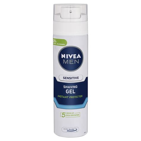 Buy Nivea Men Sensitive Shaving Gel 200ml Online at Chemist Warehouse®