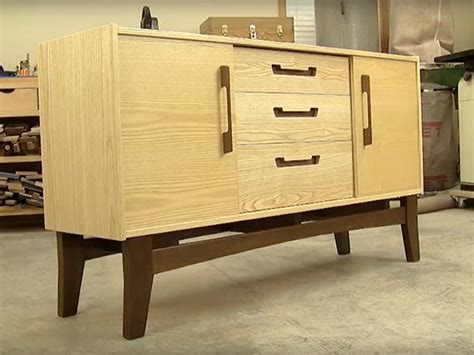 Designing a Mid-Century Sideboard - Woodworking | Blog | Videos | Plans ...