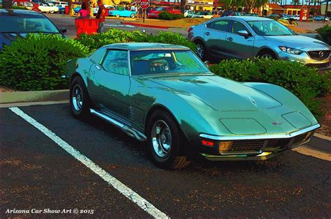 Scottsdale Pavilions Car Show! Photo by Arizona Car Show Art. www.arizonacarshowart.com | Car ...