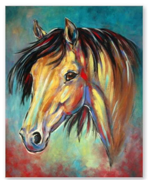 17 Best images about Easy painting on Pinterest | Acrylic ... | Horse ...