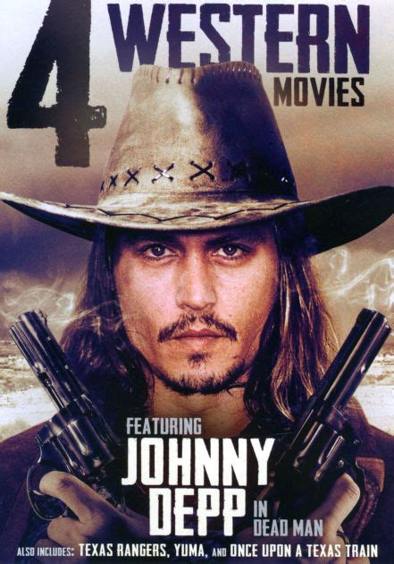 4-Movies Western: Featuring Johnny Depp in Dead Man by Burt Kennedy, Jim Jarmusch, Steve Miner ...