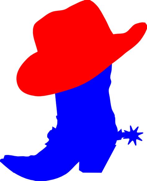 Red Cowboy Hat Clip Art at Clker.com - vector clip art online, royalty free & public domain