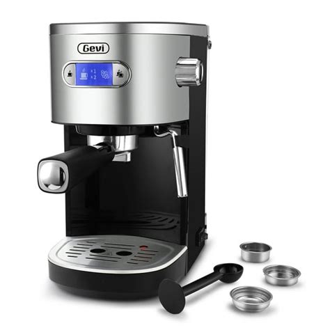 Gevi 20 Bar Espresso and Cappuccino Machine Coffee Maker with Steam ...