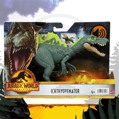 Jurassic World Roar Srikers Ichthyovenator | Mattel | Cracken Shop