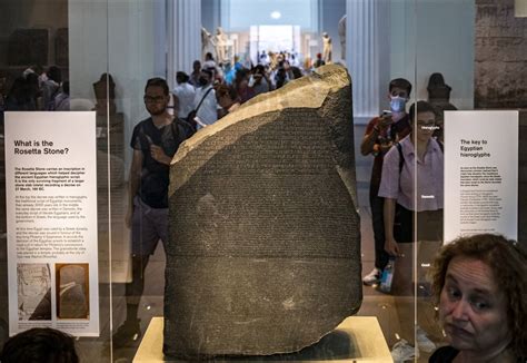 What is the Rosetta Stone? All you need to know as British Museum faces ...