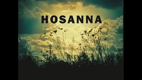 Hosanna [Israel Houghton] - YouTube