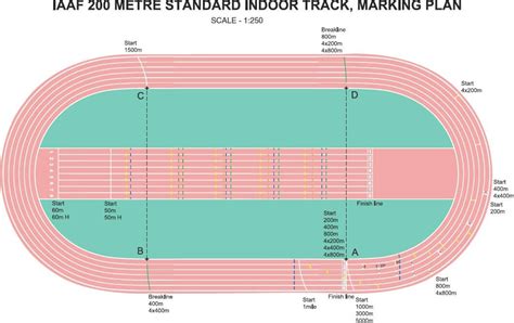 Running Track Dimensions Diagram